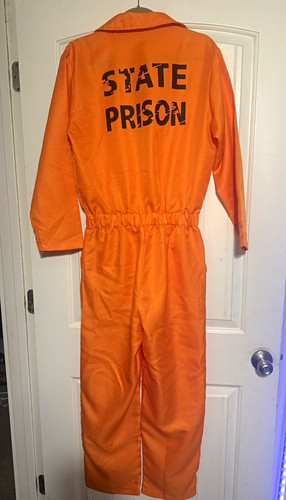 Orange prison inmate - prison,